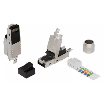 Lanview LVN125417 juhtmepistik RJ45 Tsink