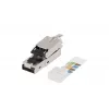 Lanview LVN125417 juhtmepistik RJ45 Tsink