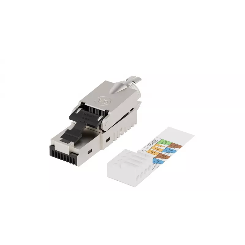 Lanview LVN125417 juhtmepistik RJ45 Tsink