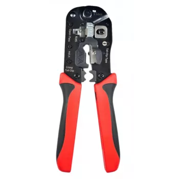 Lanview LVN125457 kaablikrimptang Kaablimaatriksi komplekt Punane