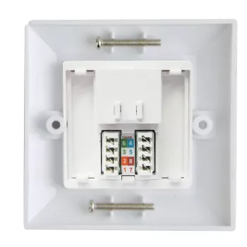 Lanview LVN126188UK pistikupesakarp valge
