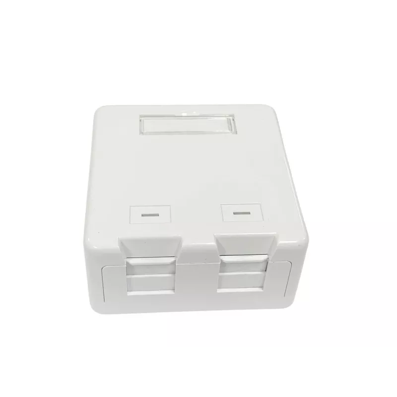 Lanview LVN127767 pistikupesa 2 x RJ-45 Valge