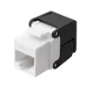 Lanview LVN128076 keystone moodul on lame konstruktsiooniga ja musta värvi. Sellel on RJ-45 pistik ja mõõtmed 16 mm laius, 31 mm sügavus ja 21 mm kõrgus.