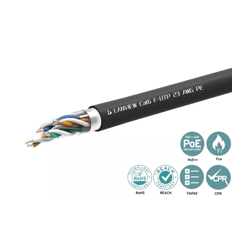 Lanview LVN-CAT6PE-FUTP-305M võrgukaabel Cat6 F/UTP (FTP)