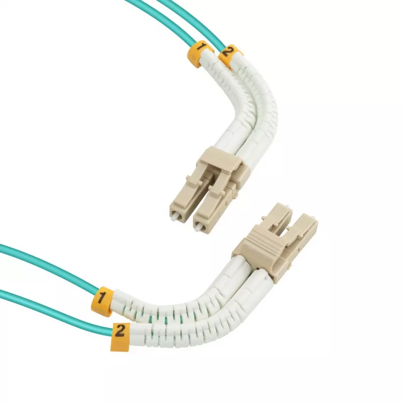 Lanview LVO231301-FLEX InfiniBand/kiudoptiline kaabel 2 m LC LC/LC Aqua colour