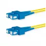 Lanview LVO231377 InfiniBand/kiudoptiline kaabel 1 m 2x SC kollane