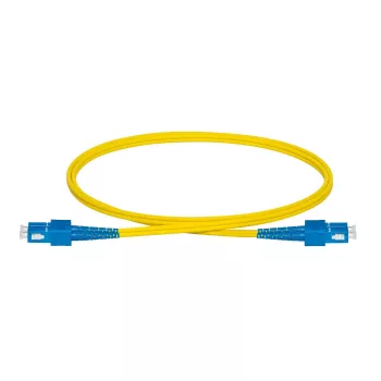Lanview LVO231380 InfiniBand/fiiberoptiline kaabel 10 m 2x SC kollane