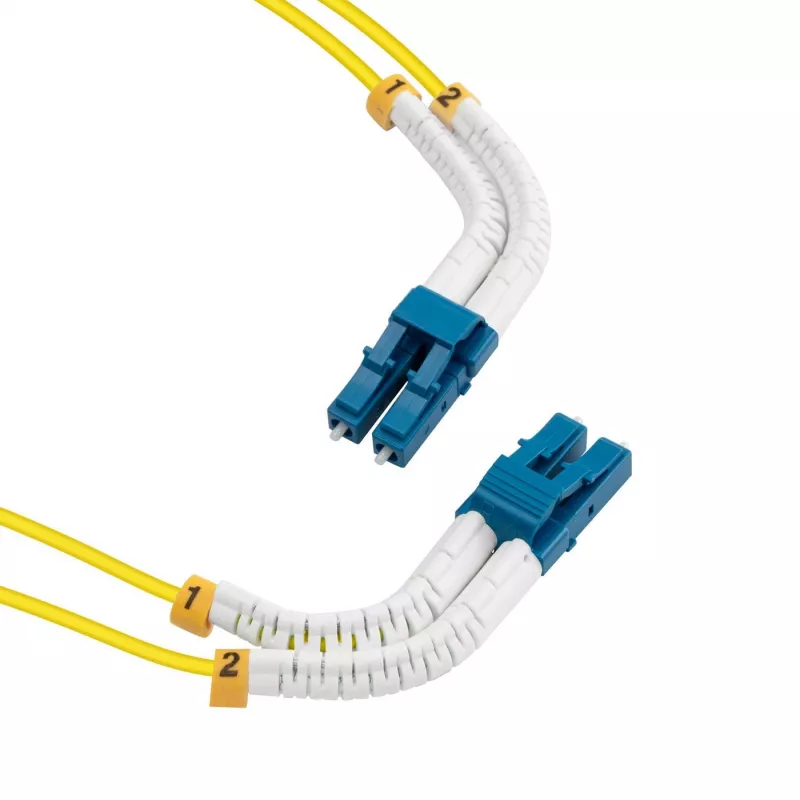 Lanview LVO231406-FLEX InfiniBand/kiudoptiline kaabel 1 m LC LC/LC kollane