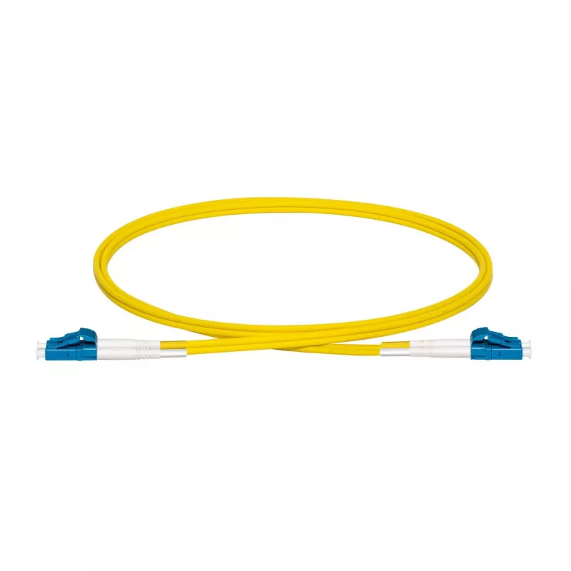 Lanview LVO231409 InfiniBand/valguskaabel 5 m 2x LC kollane