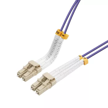 Lanview LVO231810-FLEX InfiniBand/kiudoptiline kaabel 1 m LC LC/LC lilla