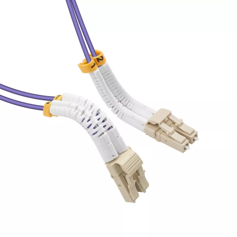 Lanview LVO231811-FLEX InfiniBand/kiudoptiline kaabel 2 m LC LC/LC Lilla