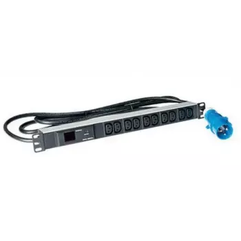 Lanview LVR261877 toitejaotuse seade (PDU) 10 AC-pistikupesa 1U must