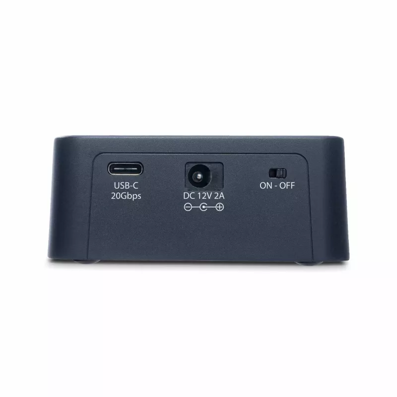 StarTech.com 1:1 M.2 NVMe Drive Duplicator, Standalone M.2 SSD Cloner/Copier up to 90GBpm, USB 3.2 20Gbps M.2 Dual-Bay Drive Dock, USB-C/A Cables Included