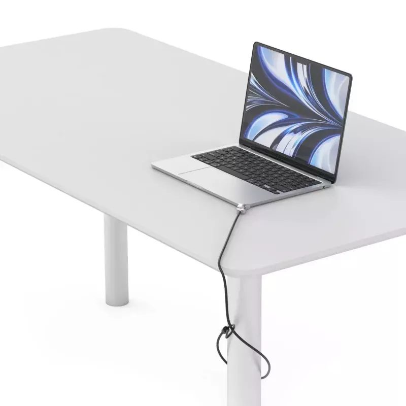 Compulocks Ledge MacBook Air 13-tollisele M2 ja M3-le võtmega lukuga hõbedane