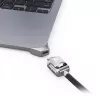 Compulocks Ledge MacBook Air 13-tollisele M2 ja M3-le võtmega lukuga hõbedane