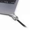 Compulocks Ledge MacBook Air 13-tollisele M2 ja M3-le võtmega lukuga hõbedane