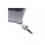Compulocks Ledge MacBook Air 13-tollisele M2 ja M3-le võtmega lukuga hõbedane