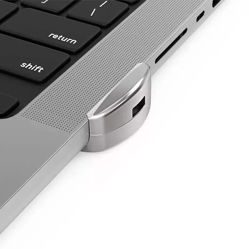 Compulocks Ledge Lock Adapter MacBook Pro 14 tolli M1 M2 M3 hõbedane