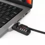 Compulocks Ledge Lock Adapter MacBook Pro 14 tolli M1 M2 M3 hõbedane