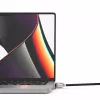 Compulocks Ledge Lock Adapter MacBook Pro 14 tolli M1 M2 M3 jaoks, võtmega kaabellukk, hõbedane