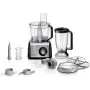 Bosch MC812M814 köögikombain 1250 W 3,9 L Must, Roostevaba teras, Läbipaistev