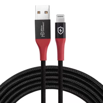 Microconnect MC-ALIGHTNING-SC lightning-kaabel 1,5 m Must