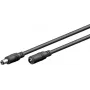 Microconnect MC-DC552510 toitekaabel Must 10 m