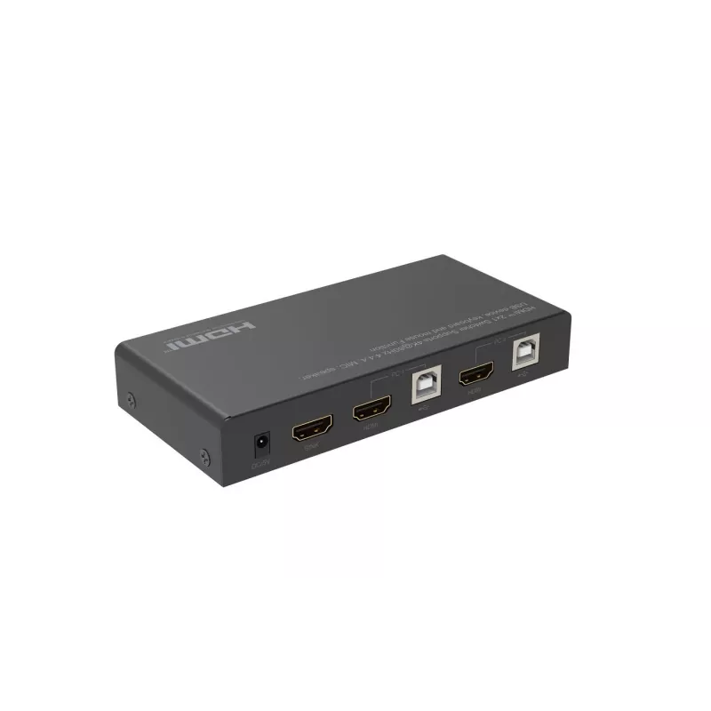 KVM-lüliti Microconnect MC-HDMIKVM0201-4K USB HDMI 4K Ultra HD