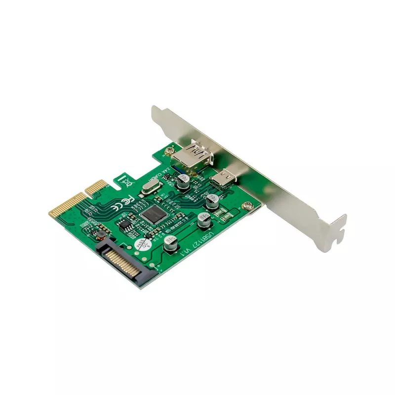 Microconnect MC-PCIE-ASM1142-CA liideskaart/adapter Sisemine USB 3.2 Gen 1 (3.1 Gen 1)
