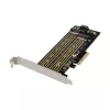 Microconnect MC-PCIE-X4M2 liideskaart/adapter sisemine M.2