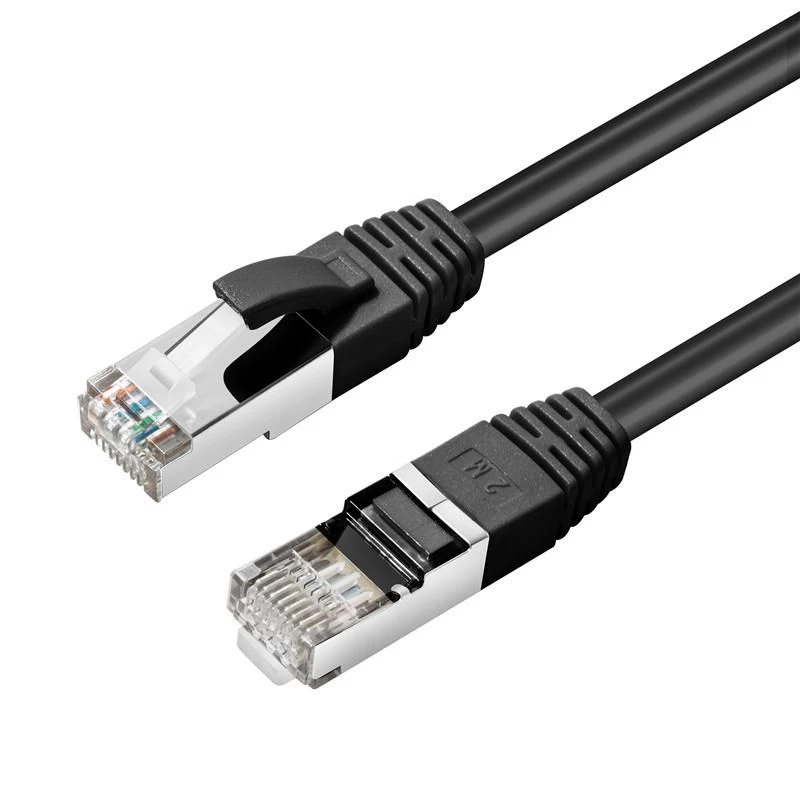 Microconnect MC-SFTP6A02S võrgukaabel Must 2 m Cat6a S/FTP (S-STP)