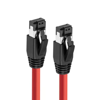 Microconnect MC-SFTP80025R võrgukaabel Punane 0,25 m Cat8.1 S/FTP (S-STP)