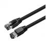 Microconnect MC-SFTP802S võrgukaabel Must 2 m Cat8.1 S/FTP (S-STP)