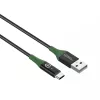 Microconnect MC-SMART USB-A-C-02 USB-kaabel USB 2.0 2 m USB A USB C Must, Roheline