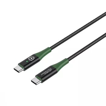 Microconnect MC-SMART USB-C-C-02 USB-kaabel USB 2.0 2 m USB C must, roheline