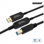 Microconnect MC-USB3.0AB10OP USB-kaabel USB 3.2 Gen 2 (3.1 Gen 2) 10 m USB A USB B Must
