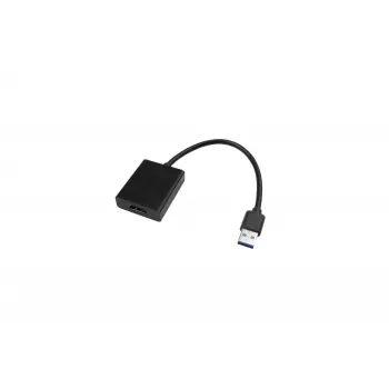 Microconnect MC-USB3.0HDMI videokaabel-adapter 0,15 m HDMI tüüp A (standardne) USB tüüp A must