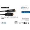 Microconnect MC-USB3.1C15OP USB-kaabel USB 3.2 Gen 2 (3.1 Gen 2) 15 m USB C Must