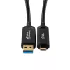 Microconnect MC-USB3.2CA10OP USB-kaabel USB 3.2 Gen 2 (3.1 Gen 2) 10 m USB A USB C Must