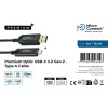 Microconnect MC-USB3.2CA5OP USB-kaabel USB 3.2 Gen 2 (3.1 Gen 2) 5 m USB A USB C Must