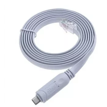 Microconnect MC-USBCETHM USB-kaabel 1,8 m USB A RJ-45 Must