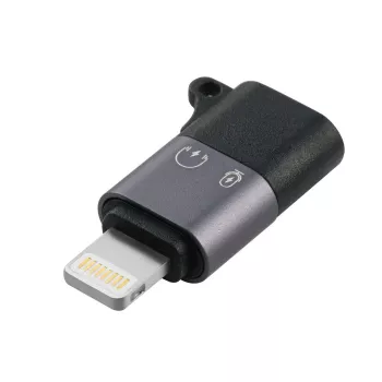 Kaablisoo muundur Microconnect MC-USBCLIGHT USB-C Lightningile Hõbedane