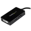 StarTech.com reisi A/V-adapter: 3-ühes mini-DisplayPort-DisplayPort-, DVI- või HDMI-muundur