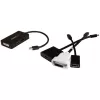 StarTech.com reisi A/V-adapter: 3-ühes mini-DisplayPort-DisplayPort-, DVI- või HDMI-muundur