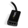 StarTech.com Mini DisplayPort - HDMI-adapter – Aktiivne mDP-HDMI-videomuundur – 4K 30 Hz – Mini DP või Thunderbolt 1/2 Mac/PC - HDMI-kuvar/TV/ekraan – mDP 1.2 - HDMI-adapteri dongel