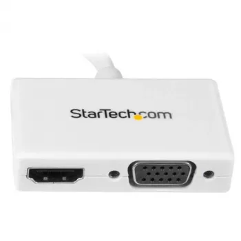 StarTech.com reisi A/V adapter: 2-ühes Mini DisplayPort HDMI- või VGA-muundur – valge