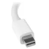 StarTech.com reisi A/V adapter: 2-ühes Mini DisplayPort HDMI- või VGA-muundur – valge