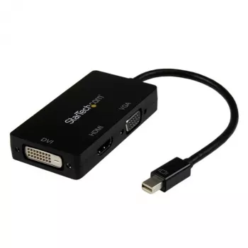 StarTech.com reisi A/V adapter: 3-ühes Mini DisplayPort VGA-le, DVI-le või HDMI-le muundur