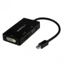 StarTech.com reisi A/V adapter: 3-ühes Mini DisplayPort VGA-le, DVI-le või HDMI-le muundur