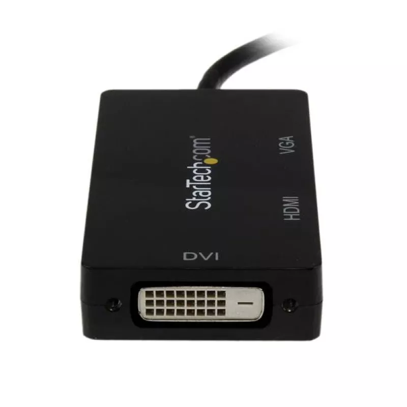 StarTech.com reisi A/V adapter: 3-ühes Mini DisplayPort VGA-le, DVI-le või HDMI-le muundur